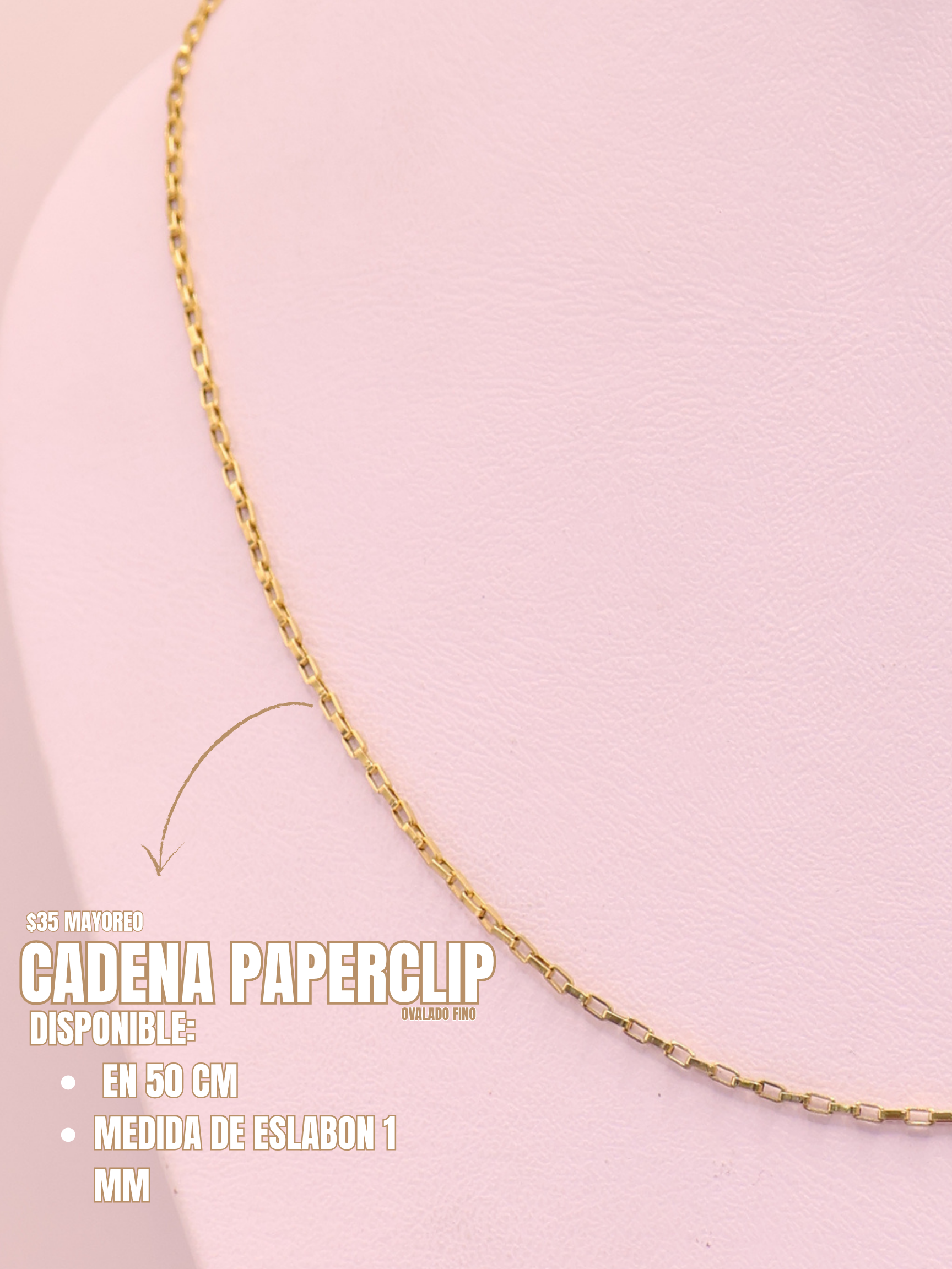 CADENA 36 PAPERCLIP