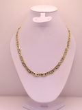 CADENA TIPO GUCCI 74 ORO LAMINADO