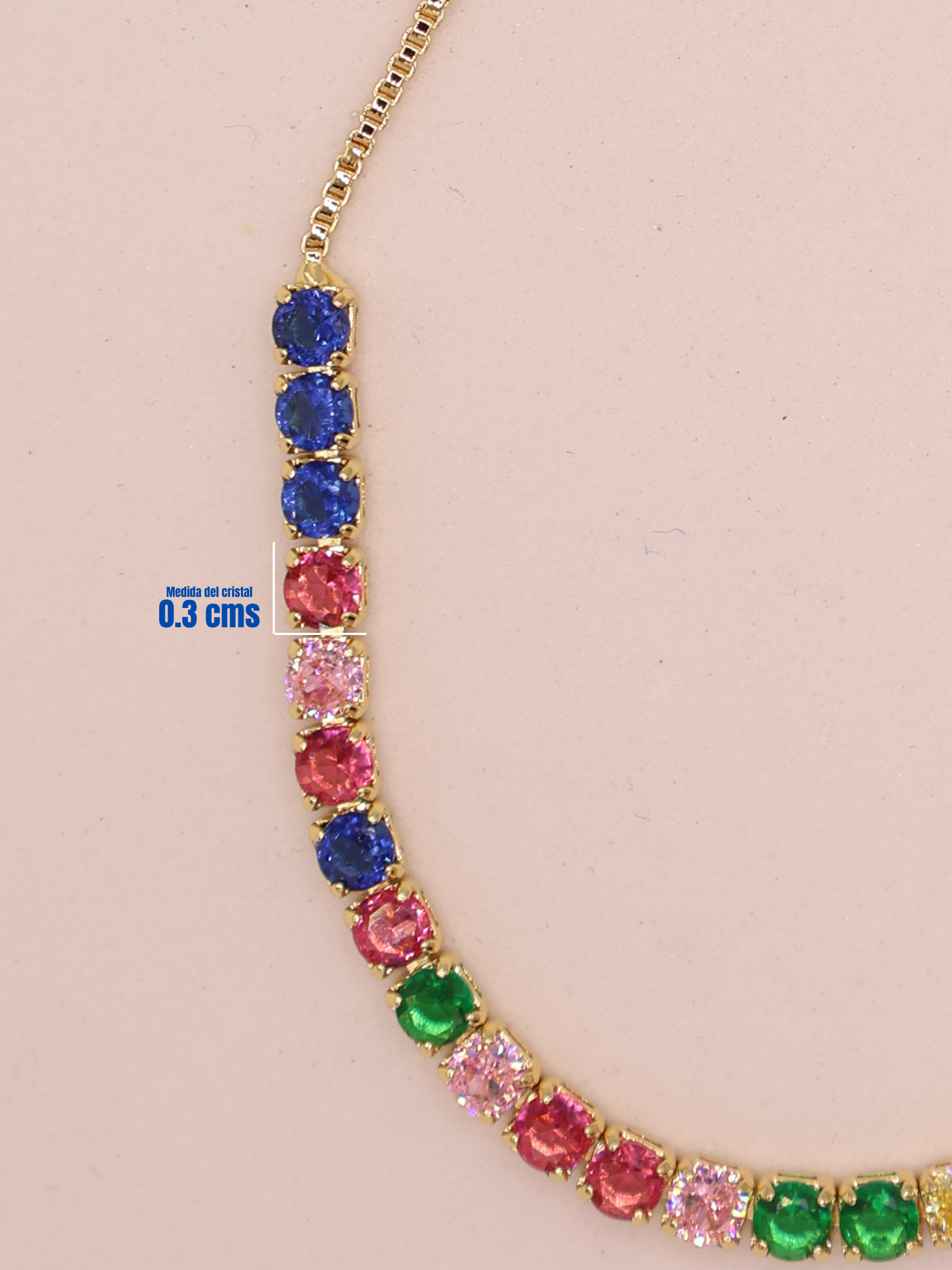 Pulsera Tenis MULTI DRD