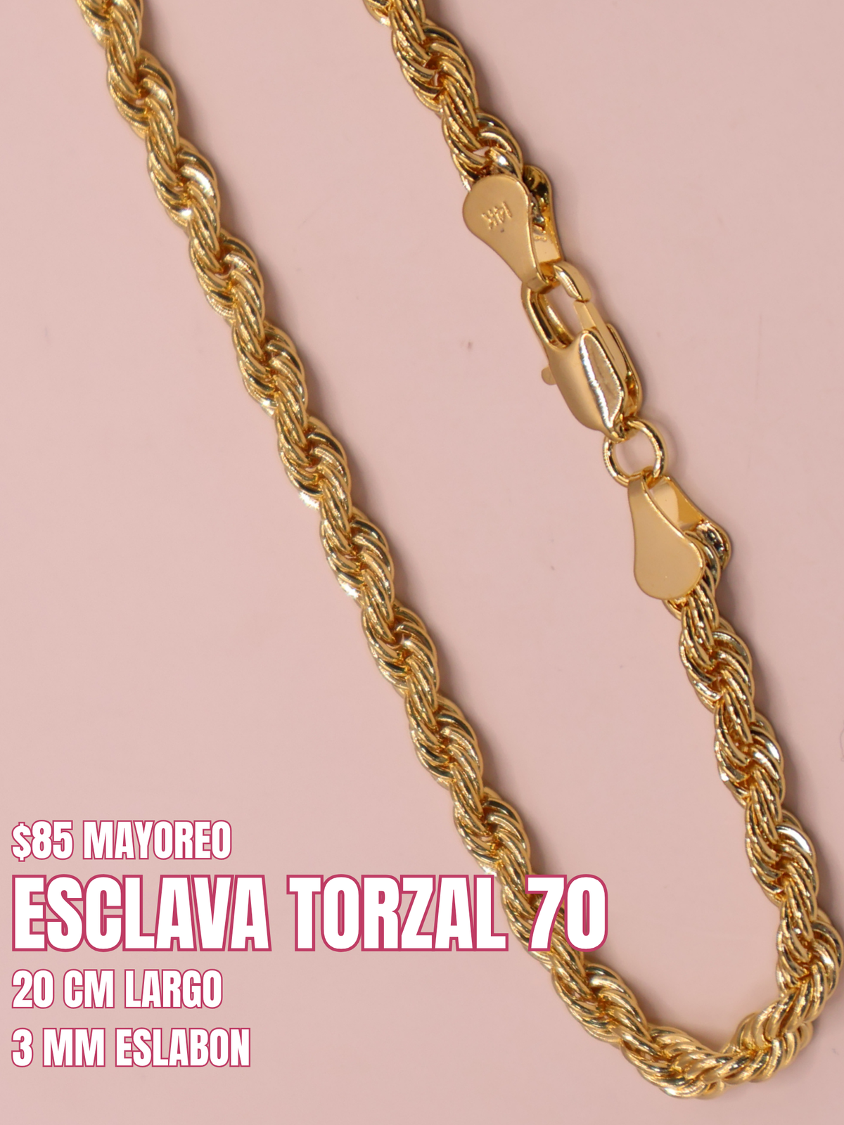 ESCLAVA TORZAL 70