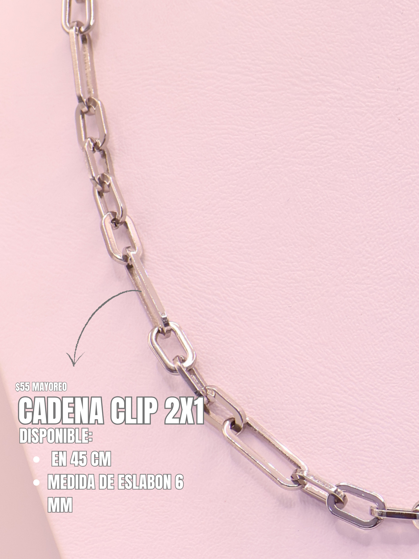 CADENA 91 CLIP 2X1