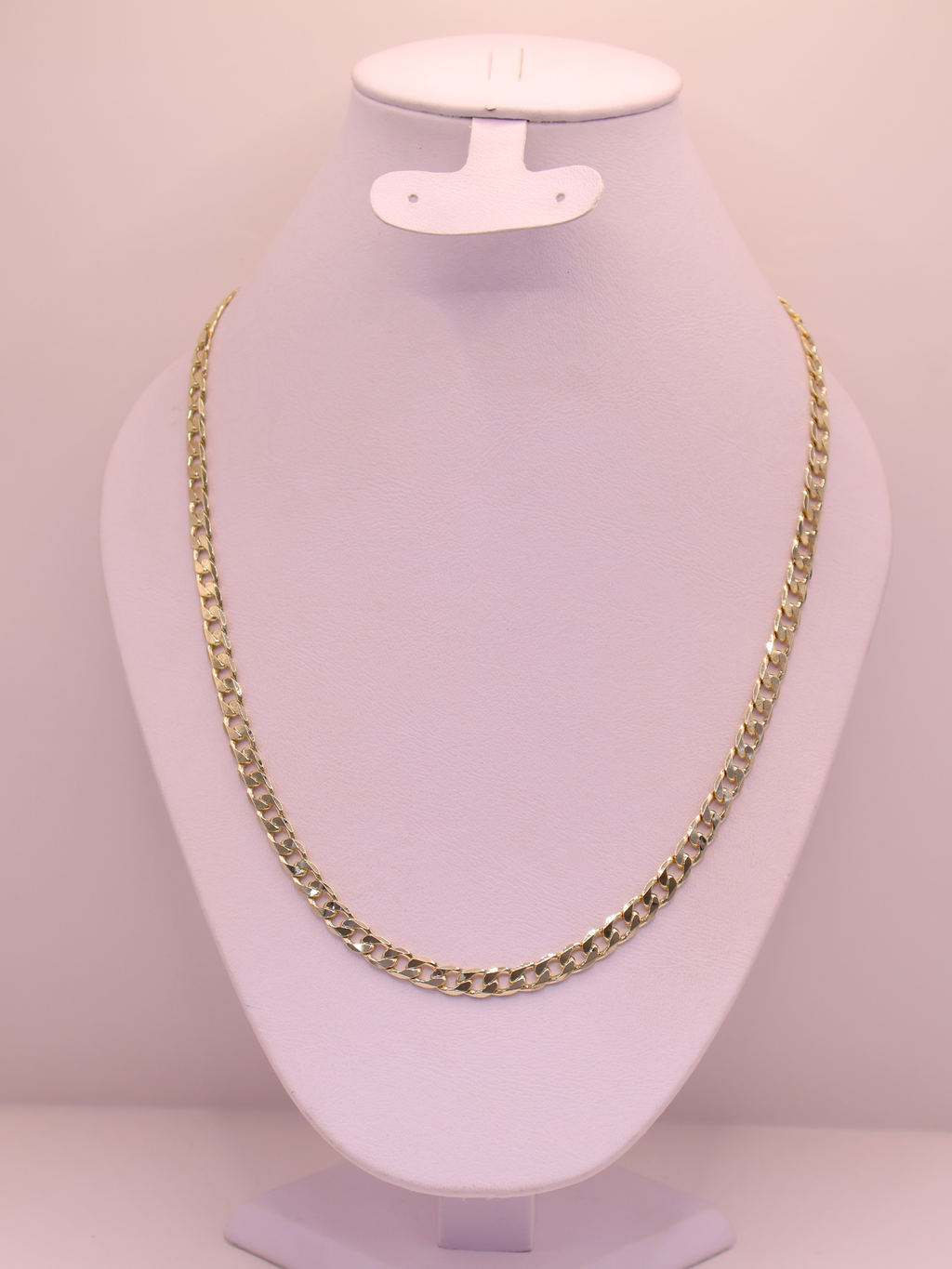 CADENA BARBADA 64 ORO LAMINADO
