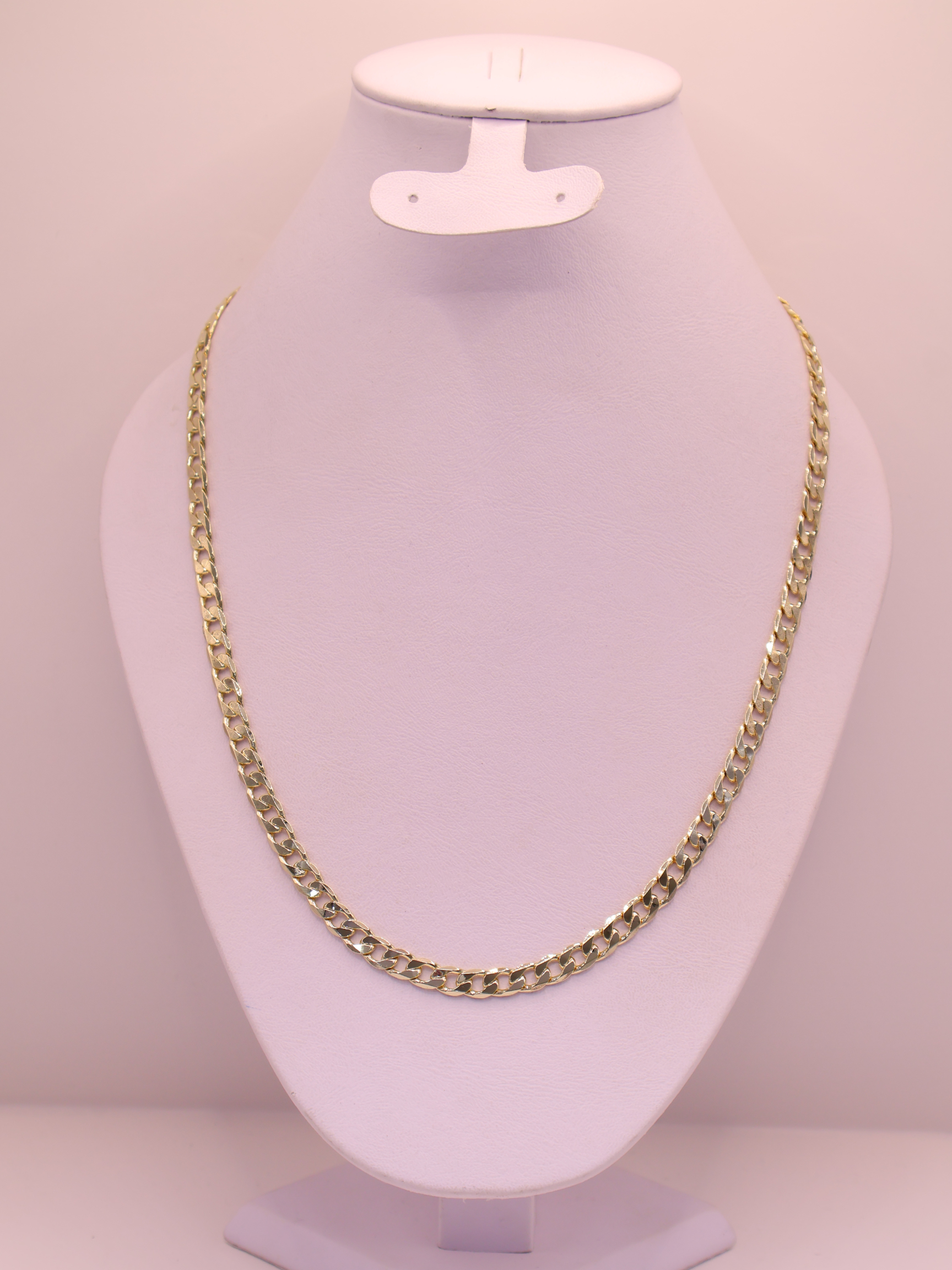 CADENA BARBADA 64 ORO LAMINADO