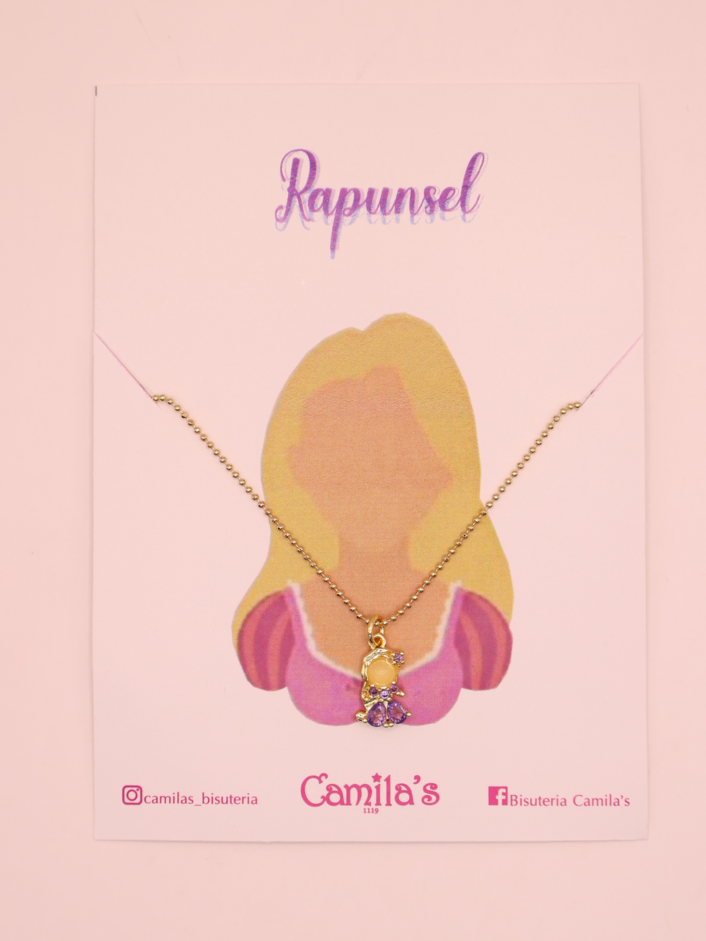 COLLAR PRINCESA RAPUNZEL 66