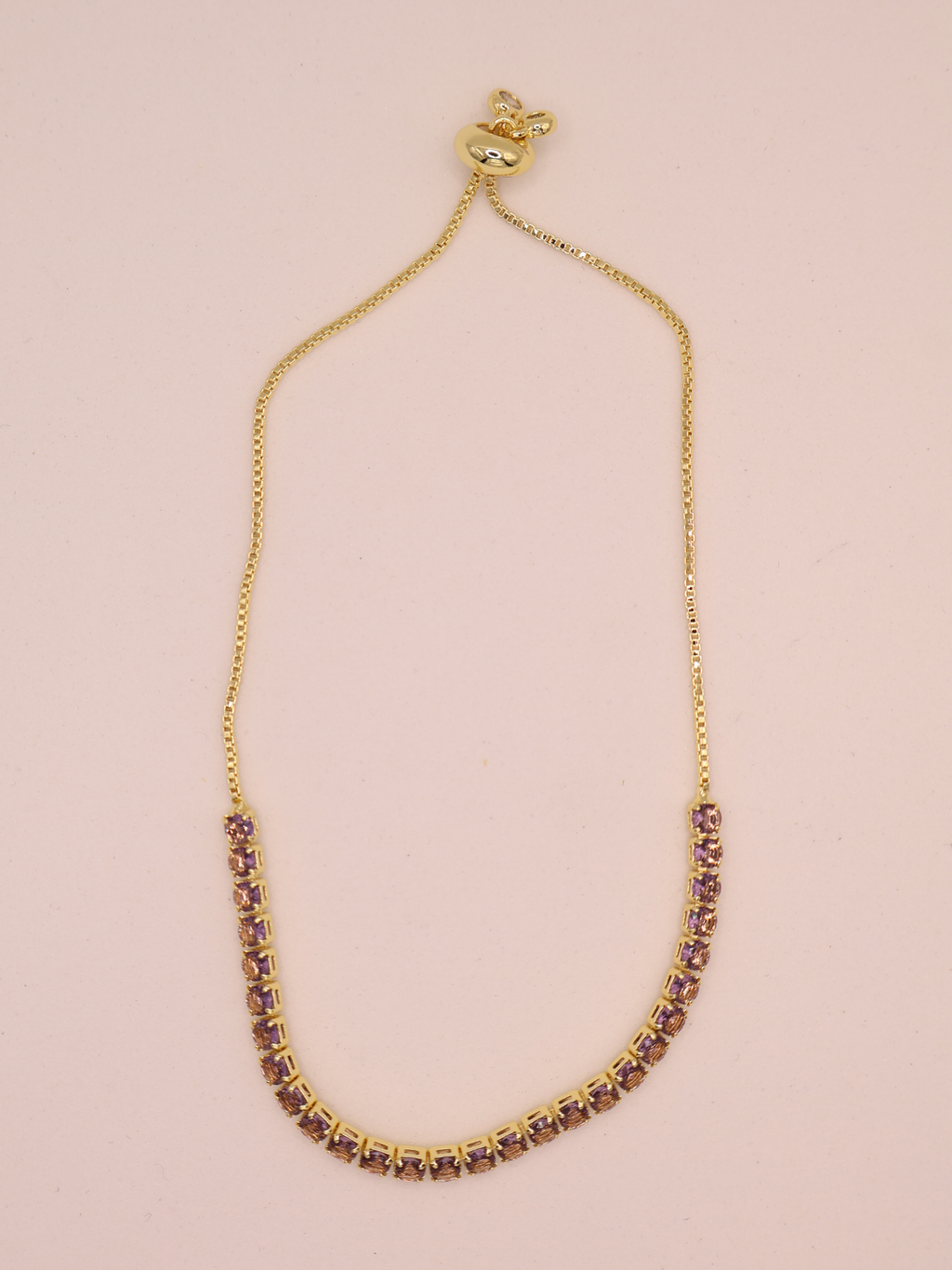 Pulsera Tenis LILA DRD
