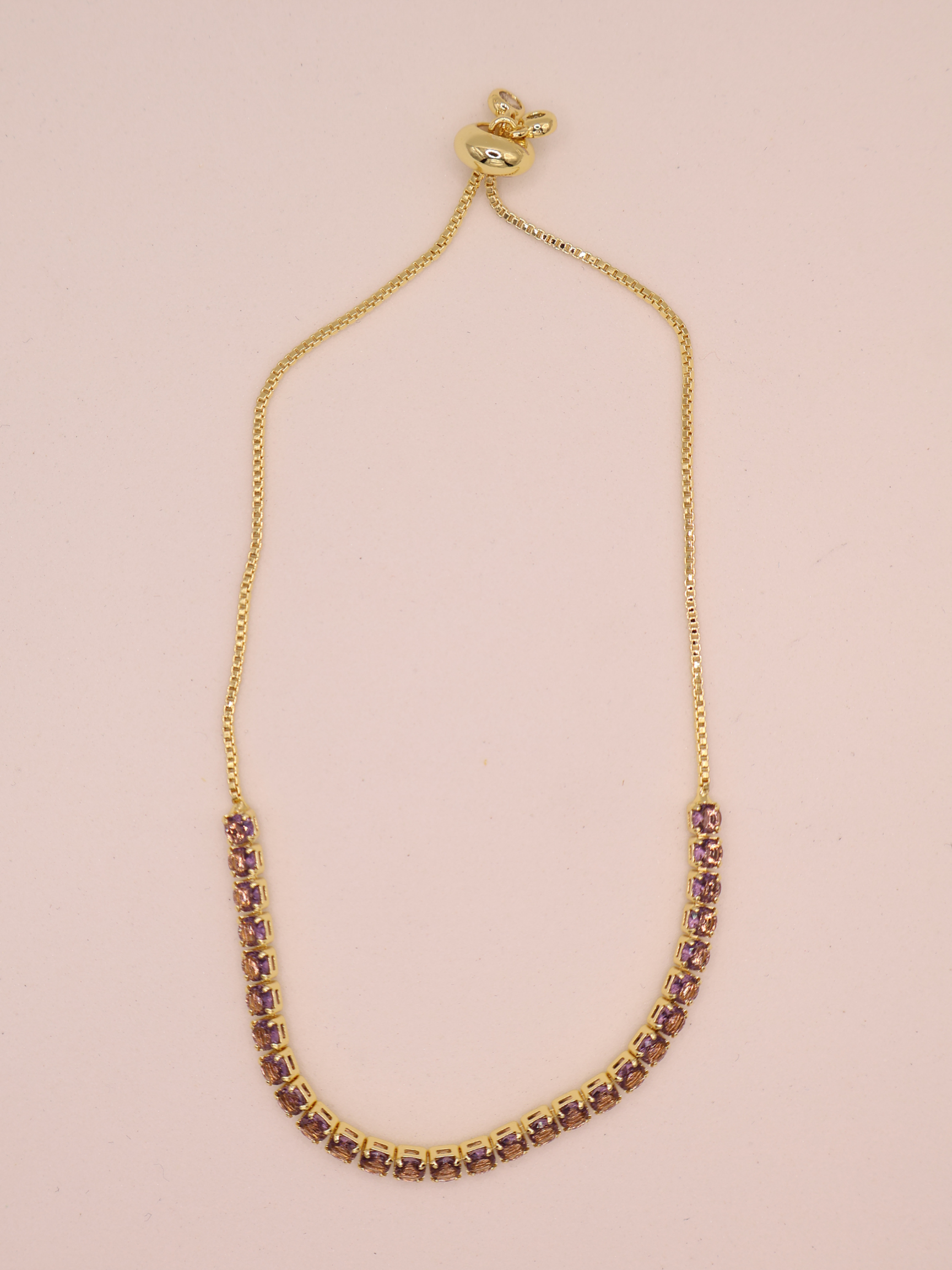 Pulsera Tenis LILA DRD