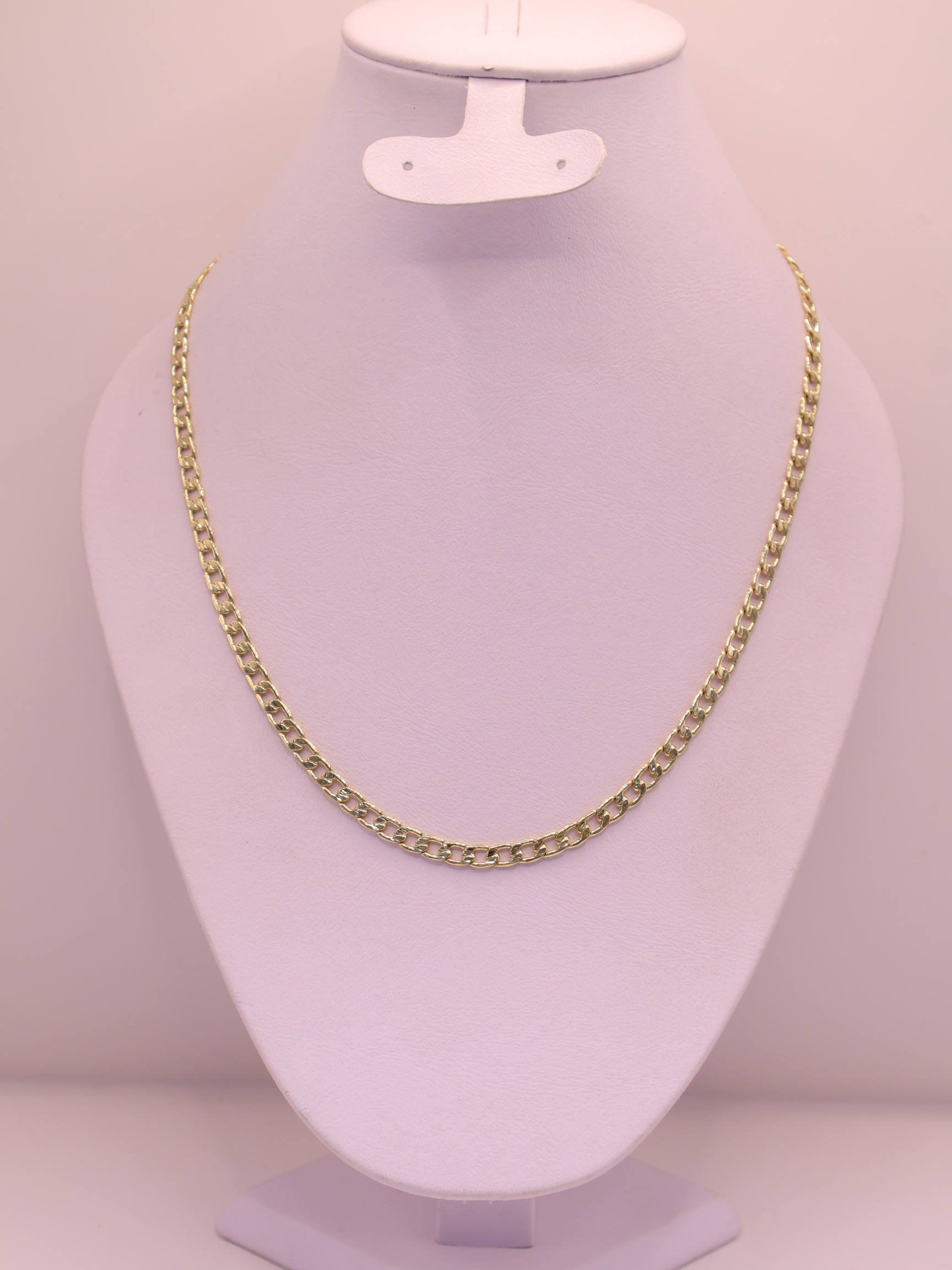 CADENA BARBADA 53 ORO LAMINADO