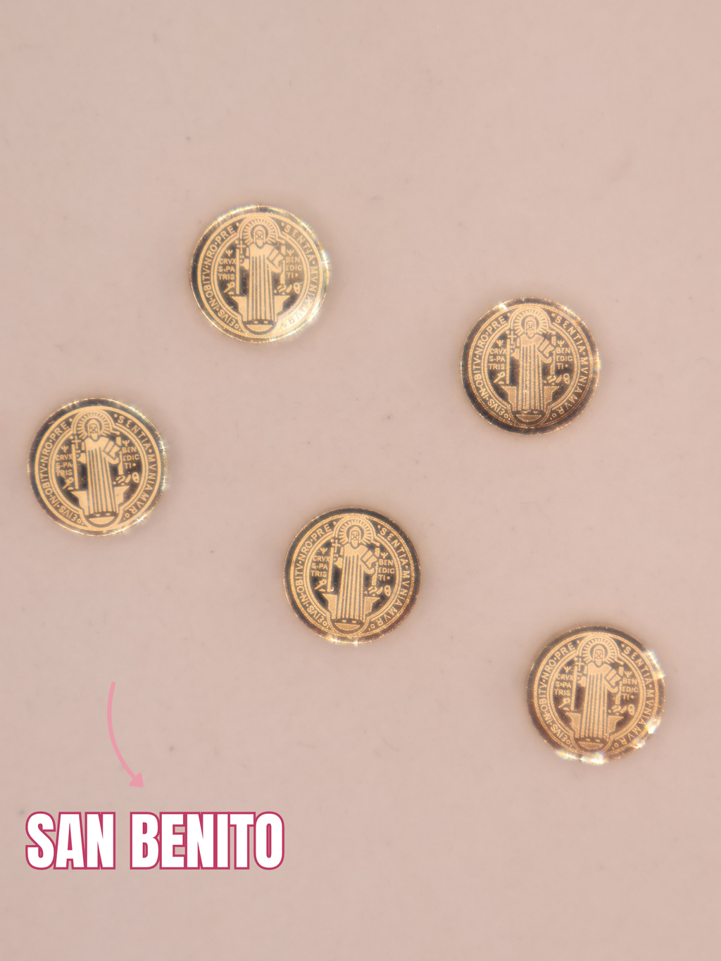 DIJE RELIGIOSO SET SAN BENITO3