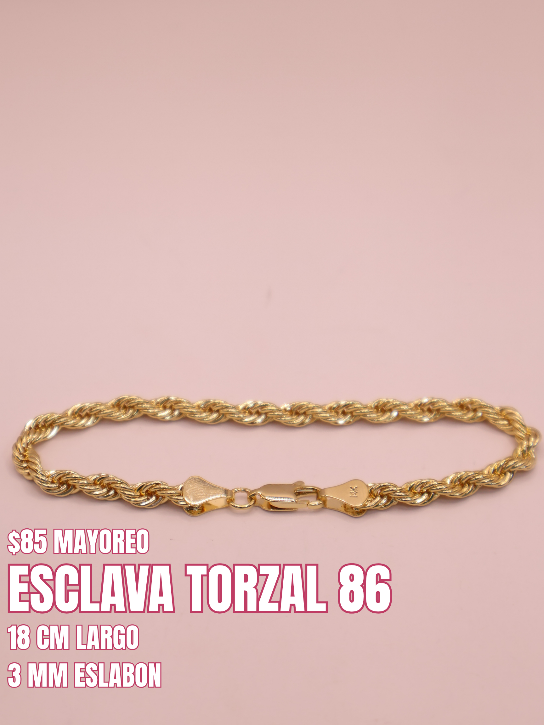 ESCLAVA TORZAL 86