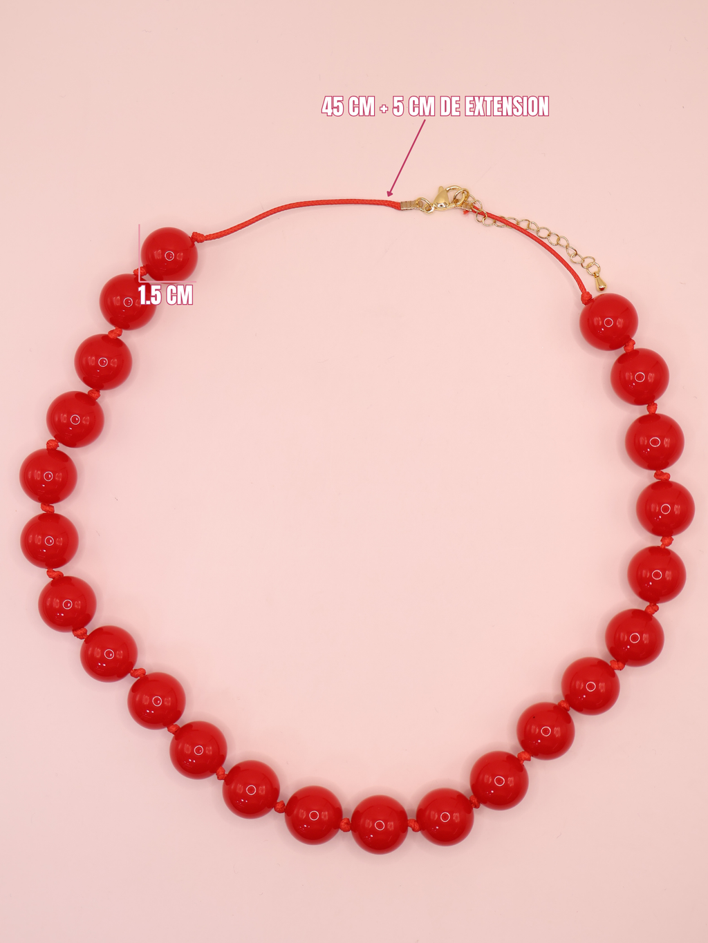 COLLAR 15 CHICLE