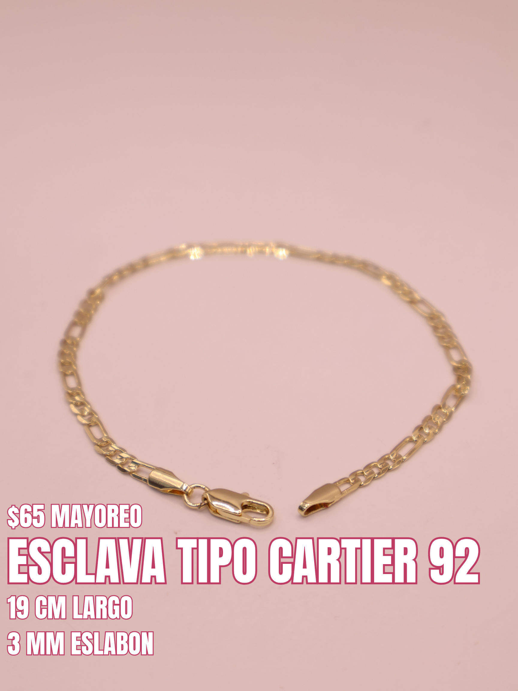 ESCLAVA TIPO CARTIER 92