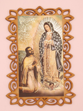 RETABLO APARICIÓN DE LA VIRGEN DE GUADALUPE