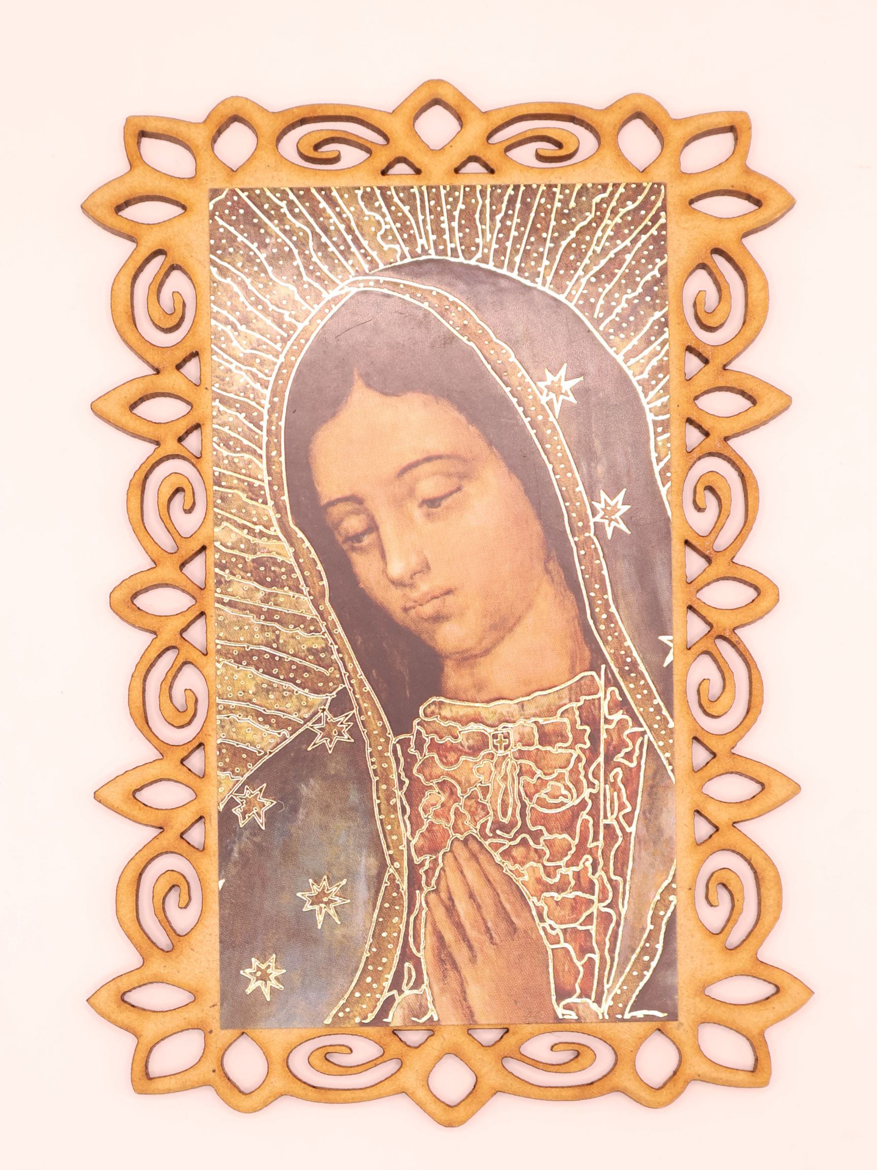 RETABLO VIRGEN DE GUADALUPE ROSTRO