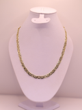 CADENA TIPO GUCCI 94 ORO LAMINADO