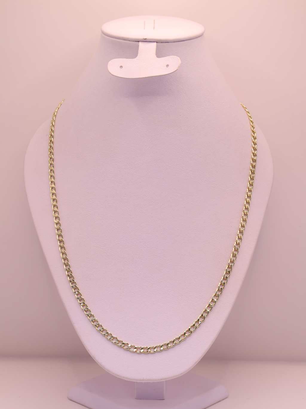CADENA BARBADA 67 ORO LAMINADO