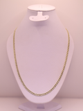 CADENA BARBADA 67 ORO LAMINADO