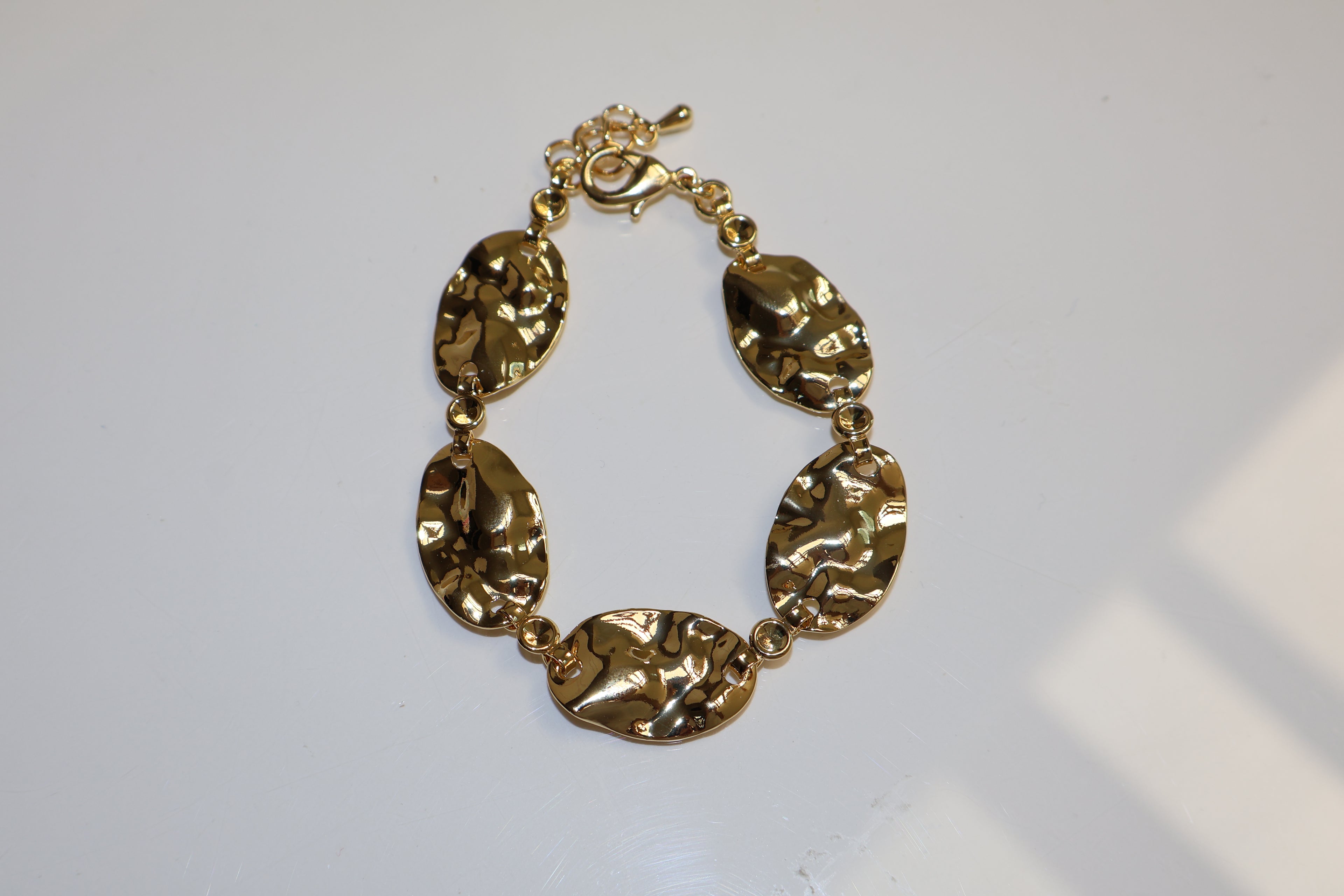 Pulsera Dorada Ondas Martina