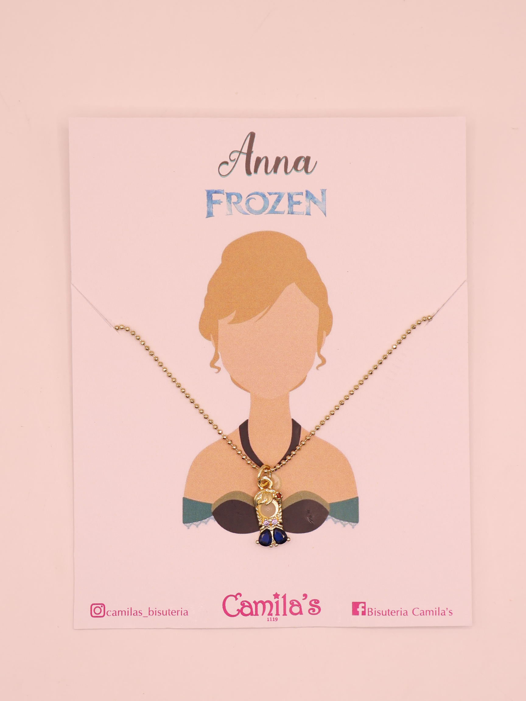 COLLAR PRINCESA ANA FROZEN 60