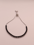 PULSERA TENIS NEGRA