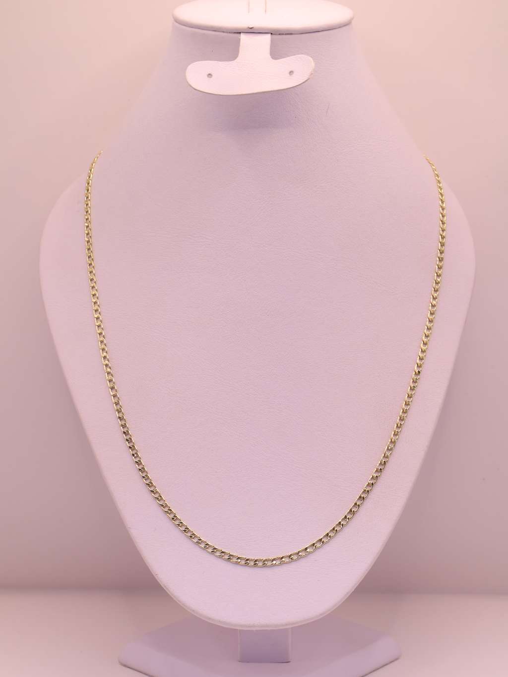 CADENA BARBADA 87 ORO LAMINADO