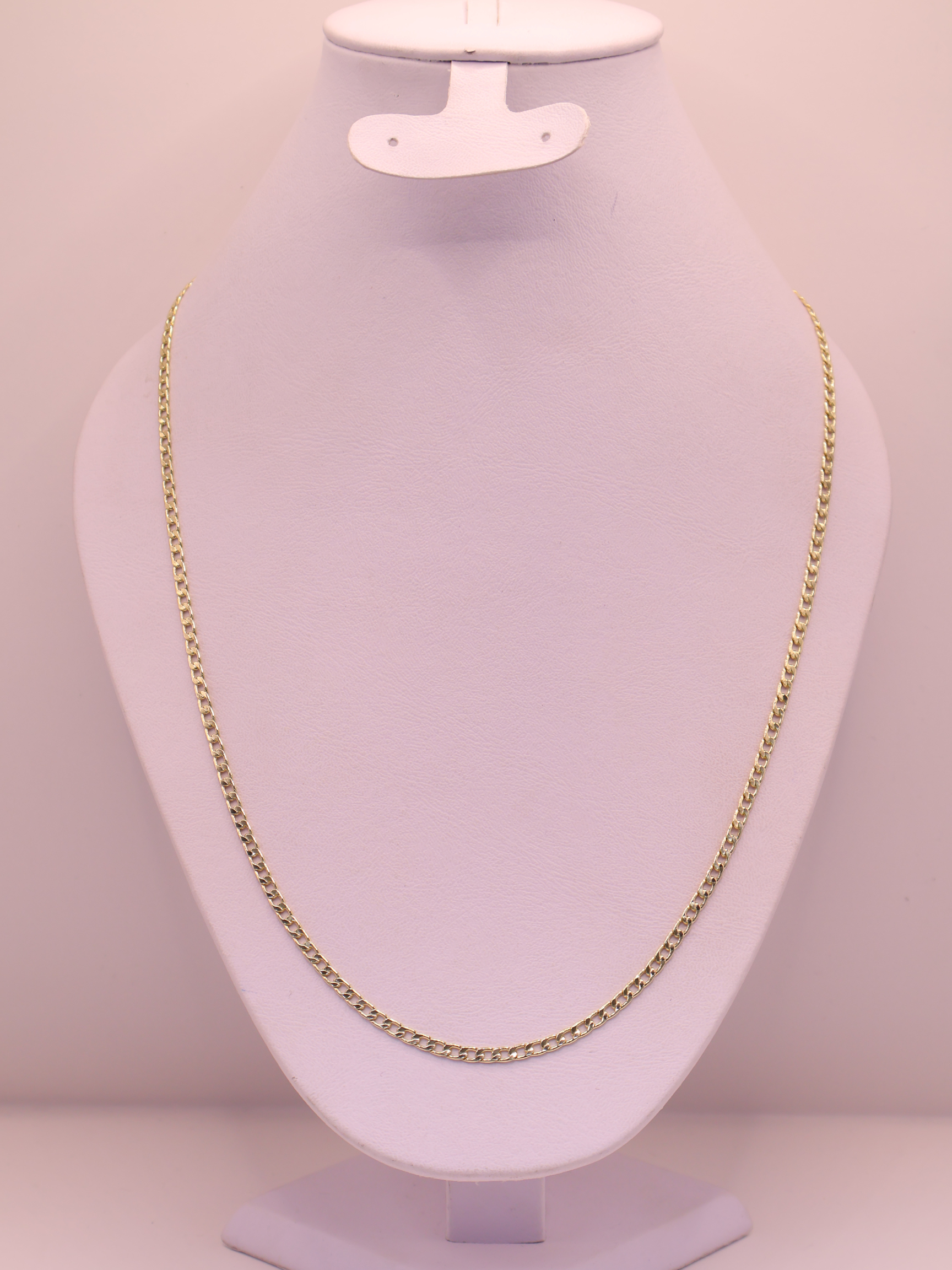 CADENA BARBADA 87 ORO LAMINADO