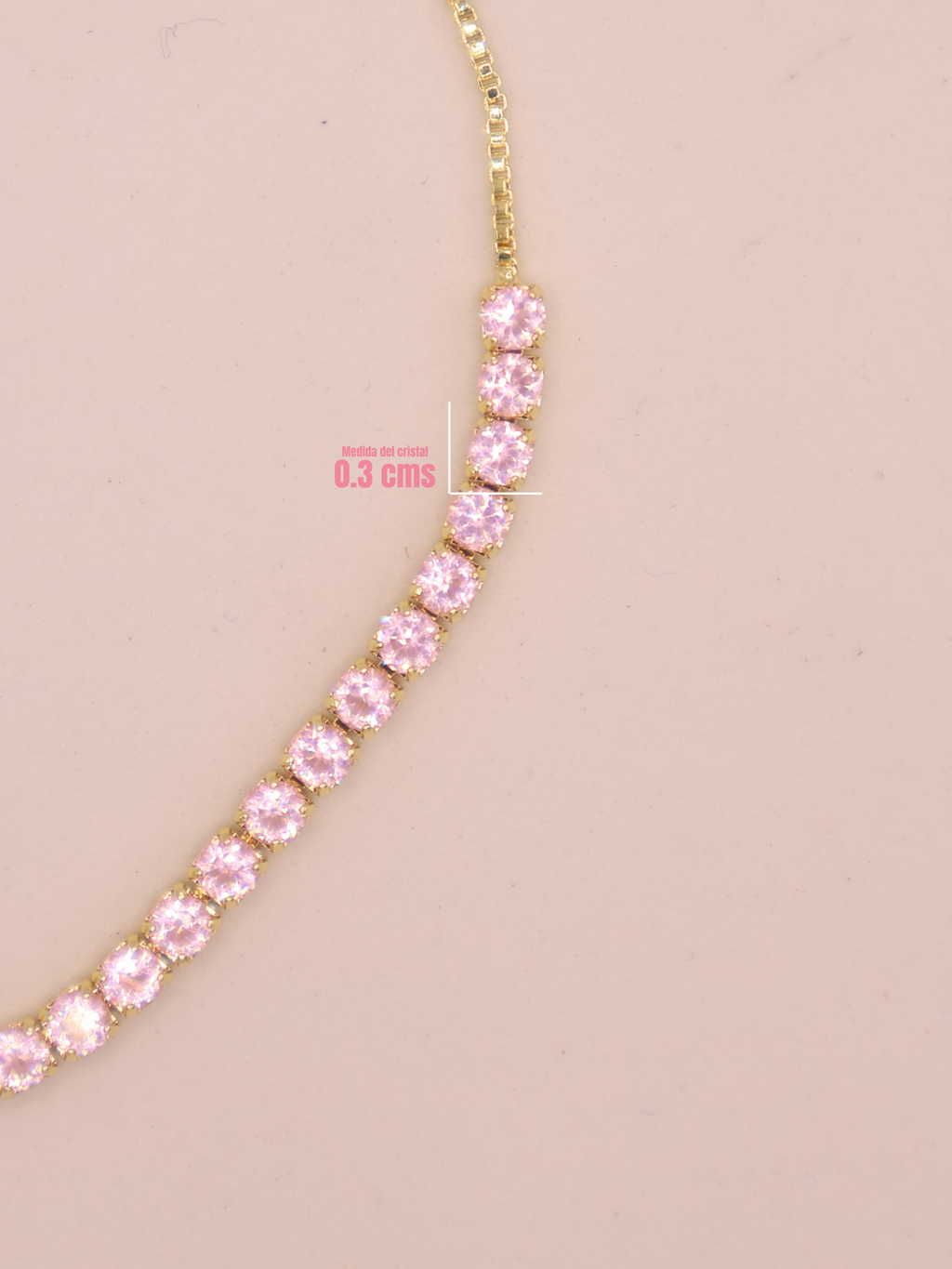 Pulsera Tenis ROSITA DRD