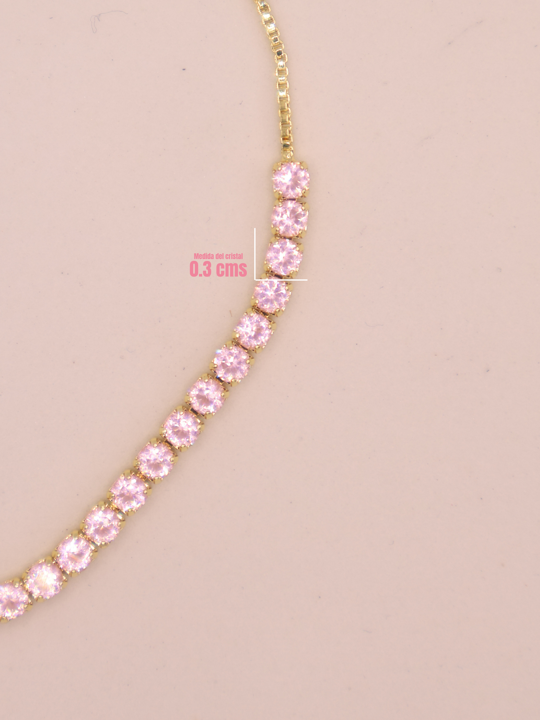 Pulsera Tenis ROSITA DRD