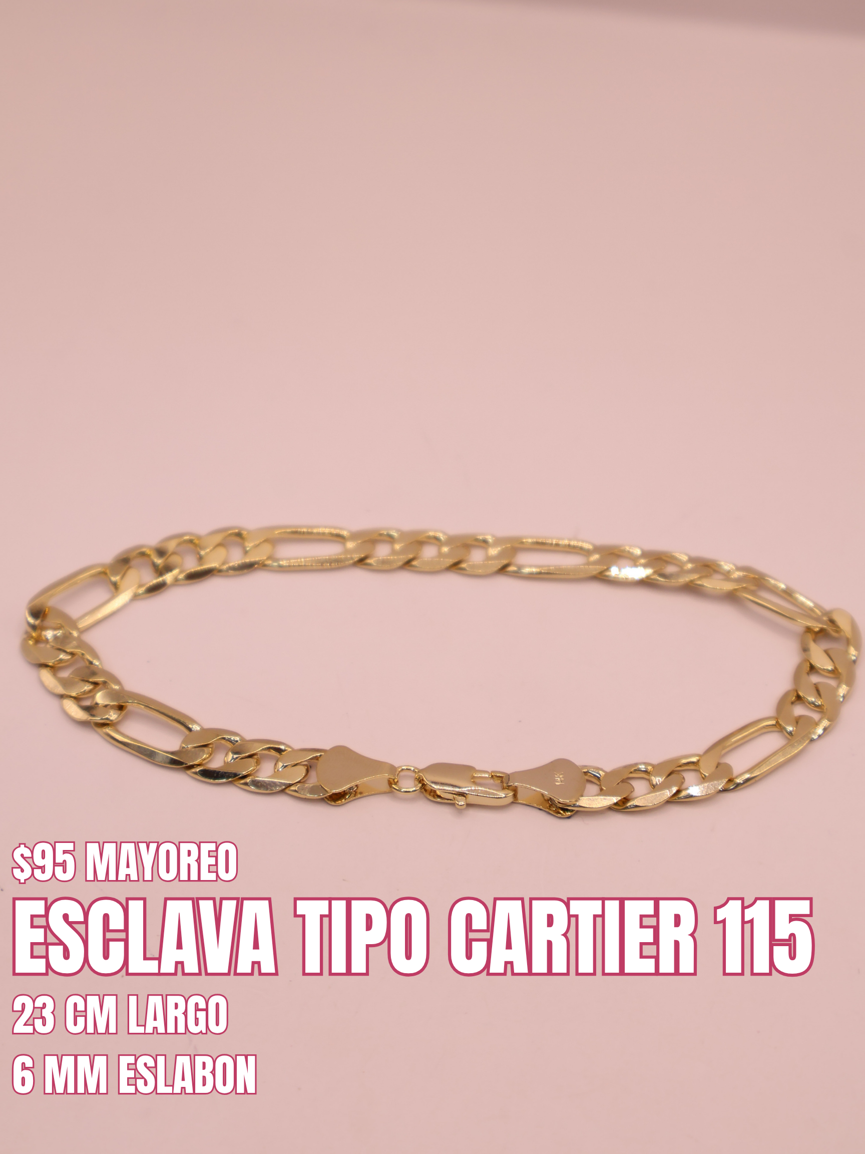 ESCLAVA TIPO CARTIER 115