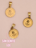 DIJE RELIGIOSO SET SAN BENITO 4
