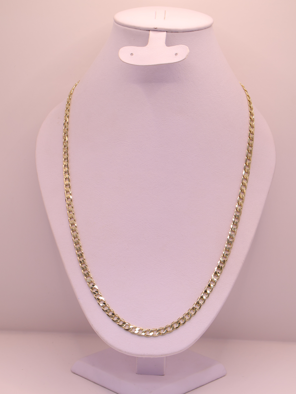 CADENA BARBADA 68 ORO LAMINADO