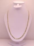 CADENA BARBADA 68 ORO LAMINADO