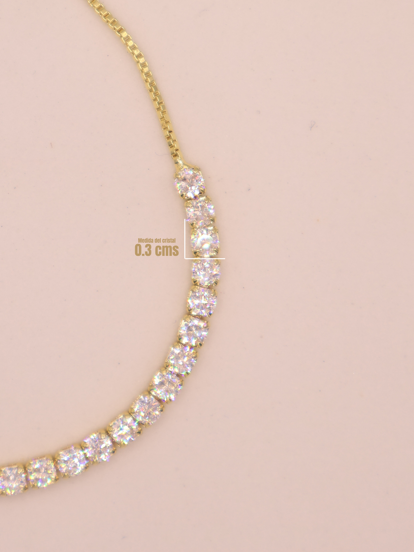 Pulsera Tenis CRISTAL DRD
