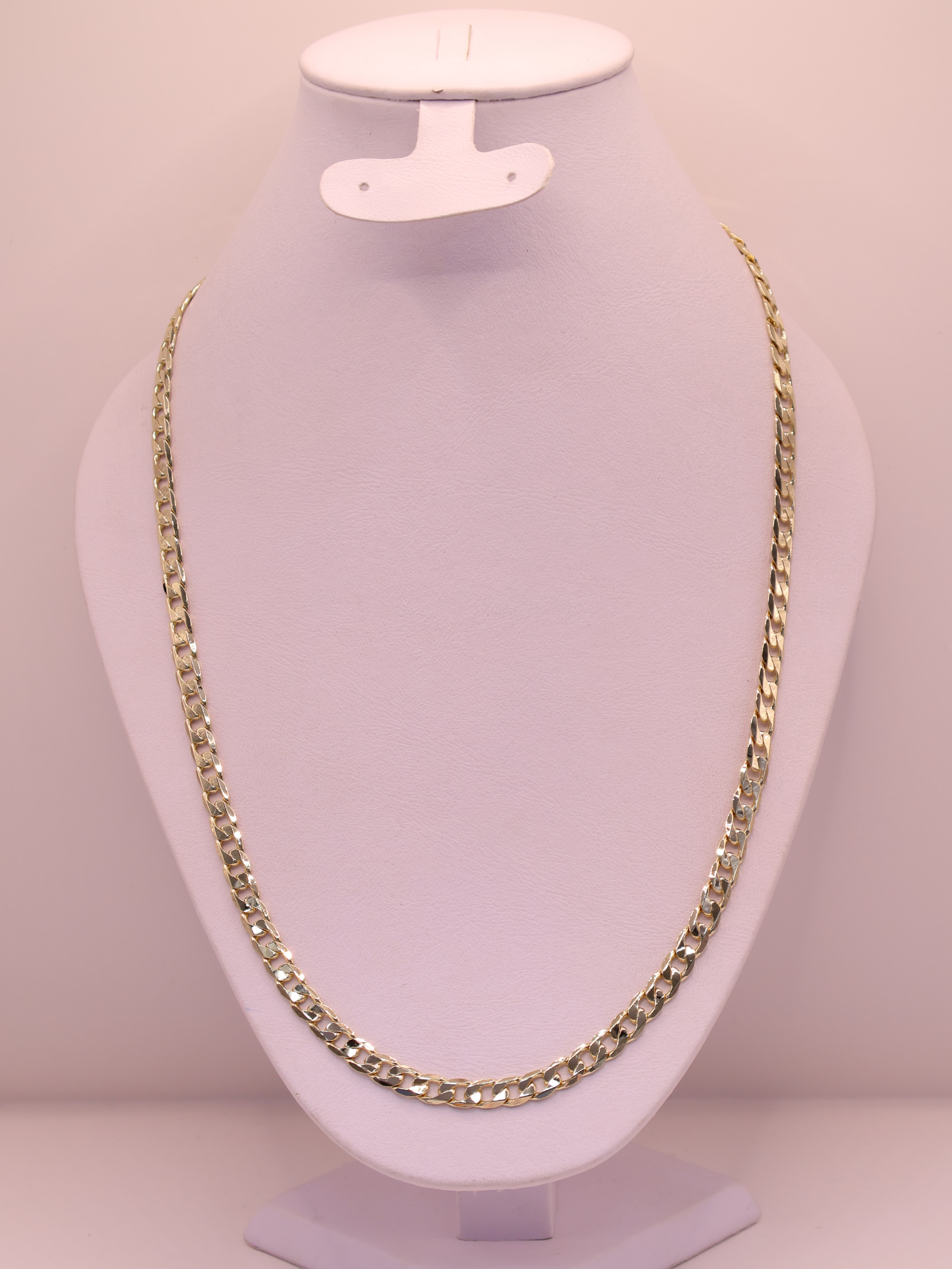 CADENA BARBADA 69 ORO LAMINADO