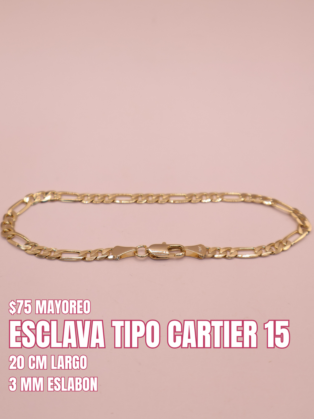 ESCLAVA TIPO CARTIER 15
