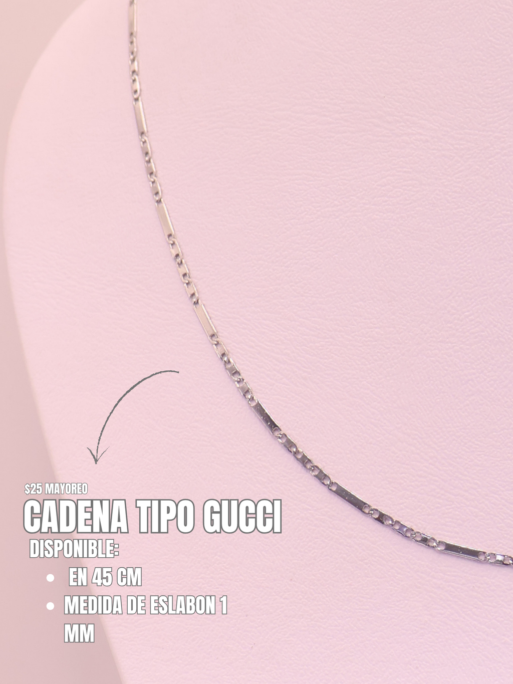 CADENA 57 TIPO GUCCI B
