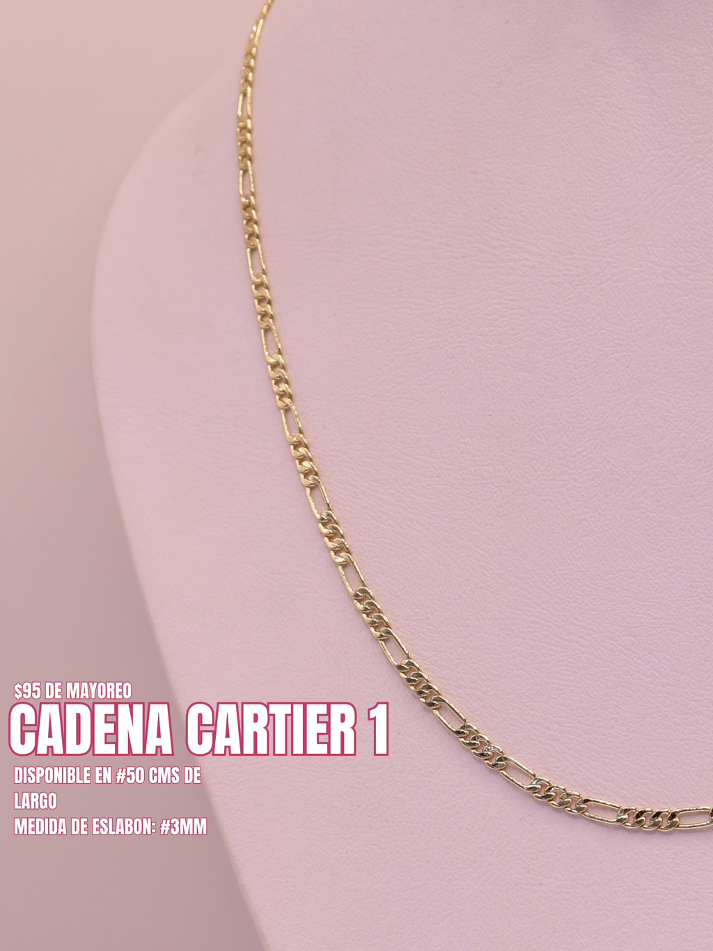 CADENA TIPO CARTIER 1
