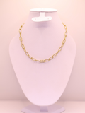 CADENA 112 CLIP DIAMANTADA