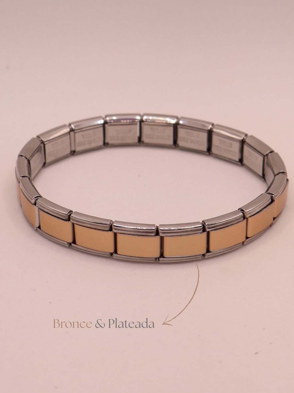 Italiana Bronce + Plateado