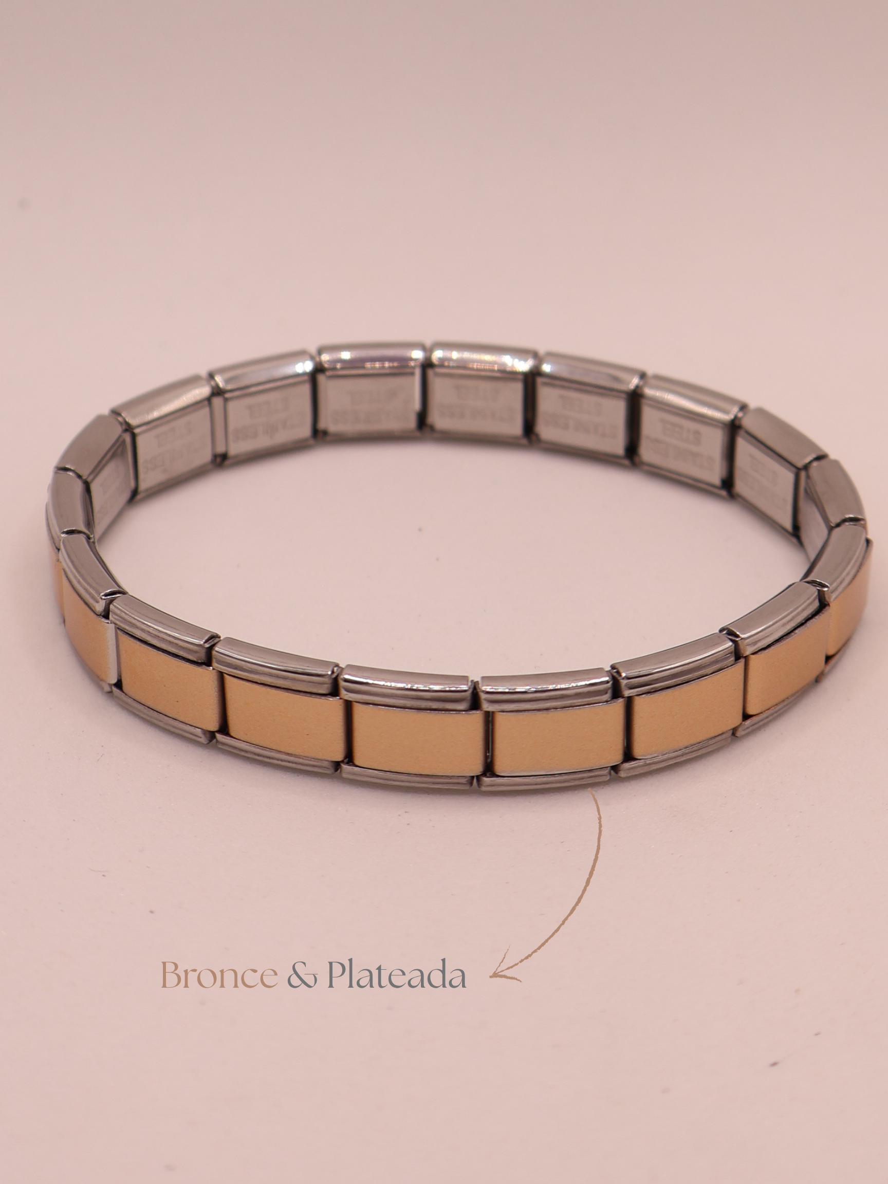 Italiana Bronce + Plateado