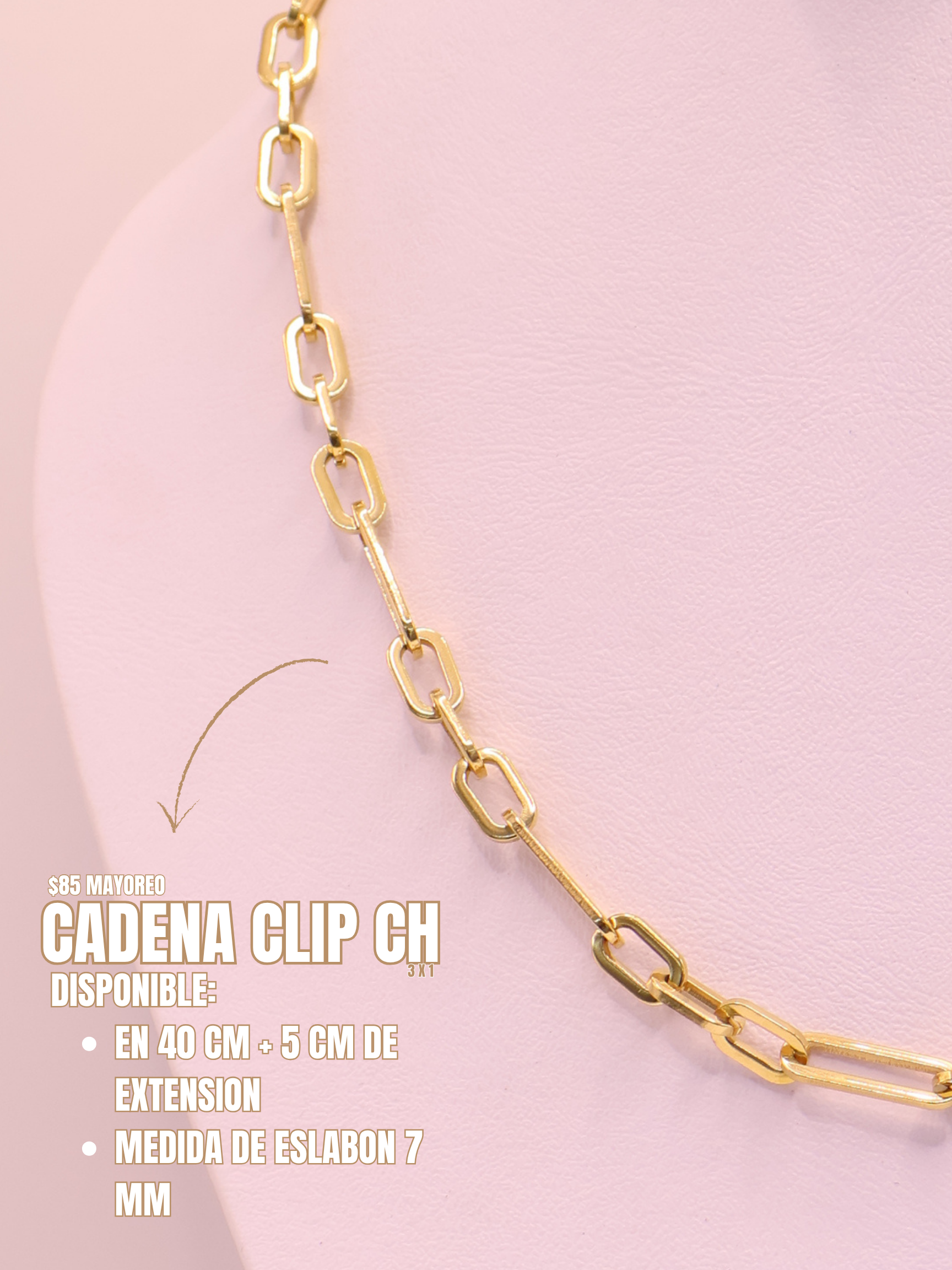 CADENA 113 CLIP CH