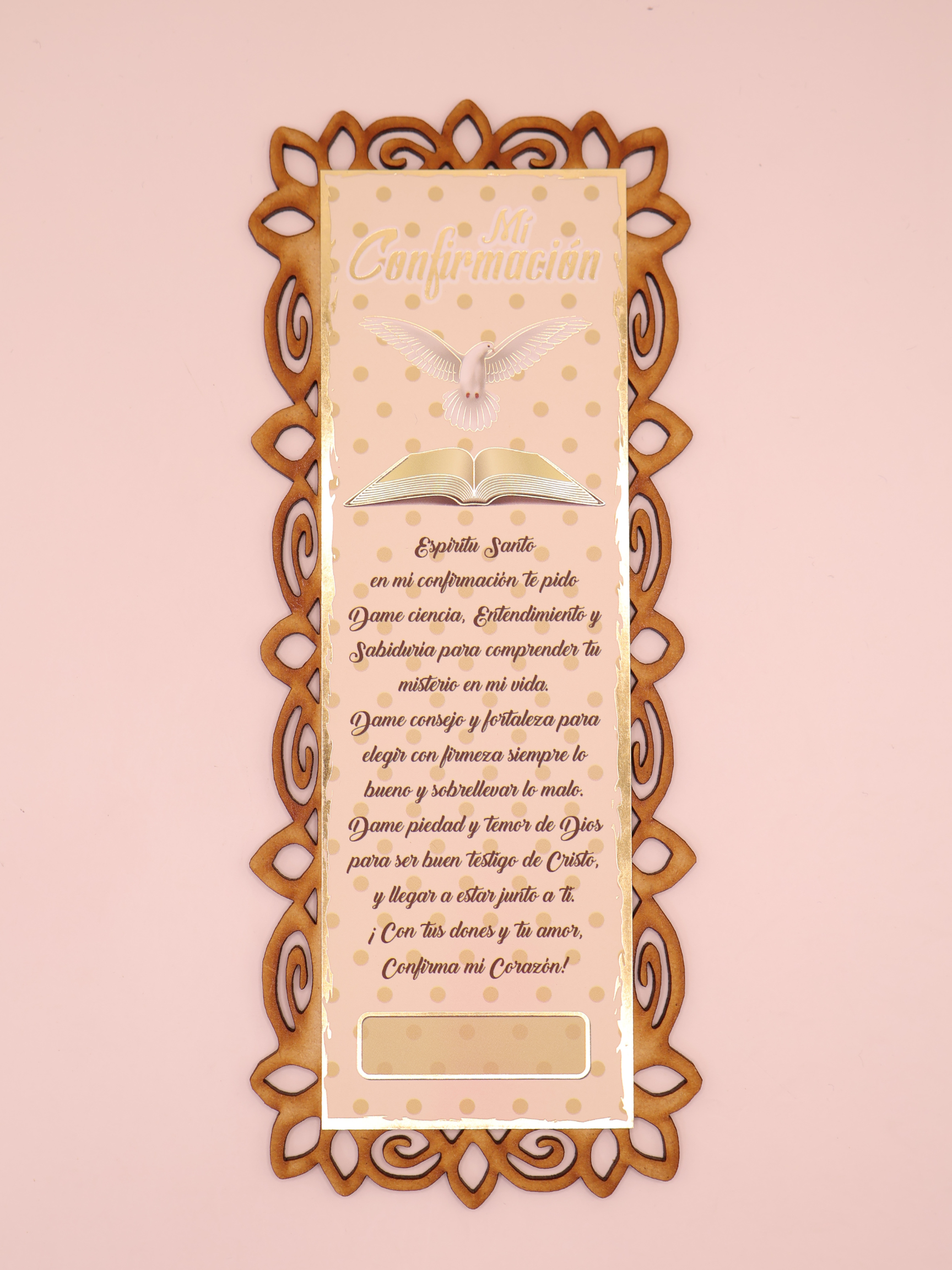 RETABLO CONFIRMACIÓN