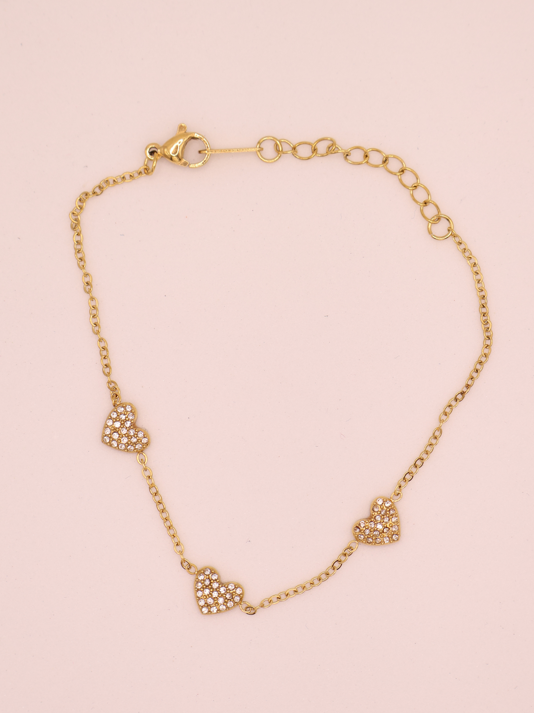 Pulsera Corazones
