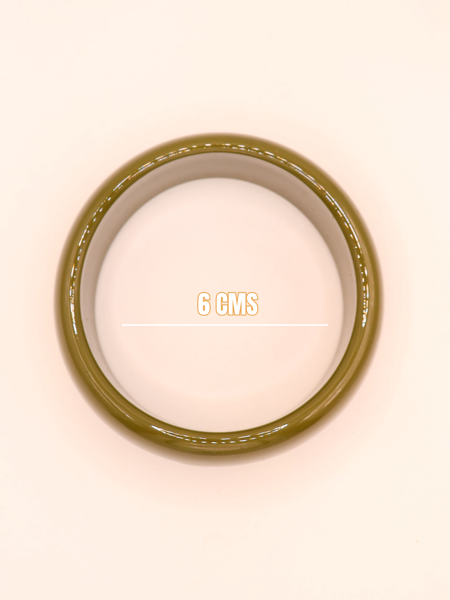 PULSERA VANILLA ACRÍLICO