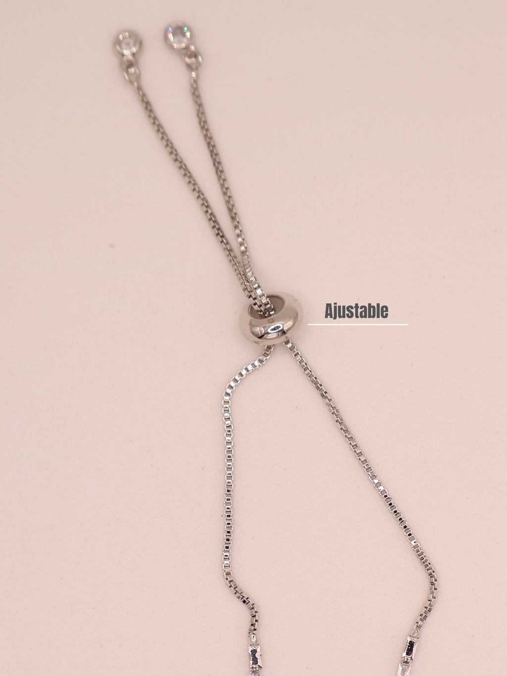Pulsera Tenis CRISTAL PLT