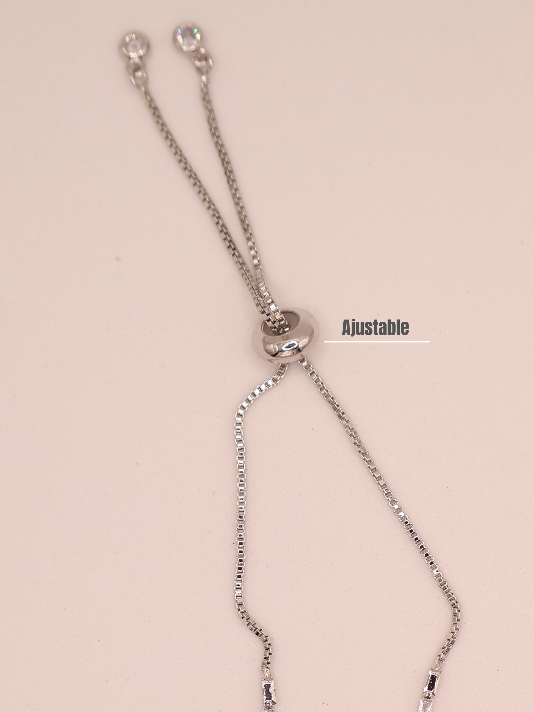Pulsera Tenis CRISTAL PLT