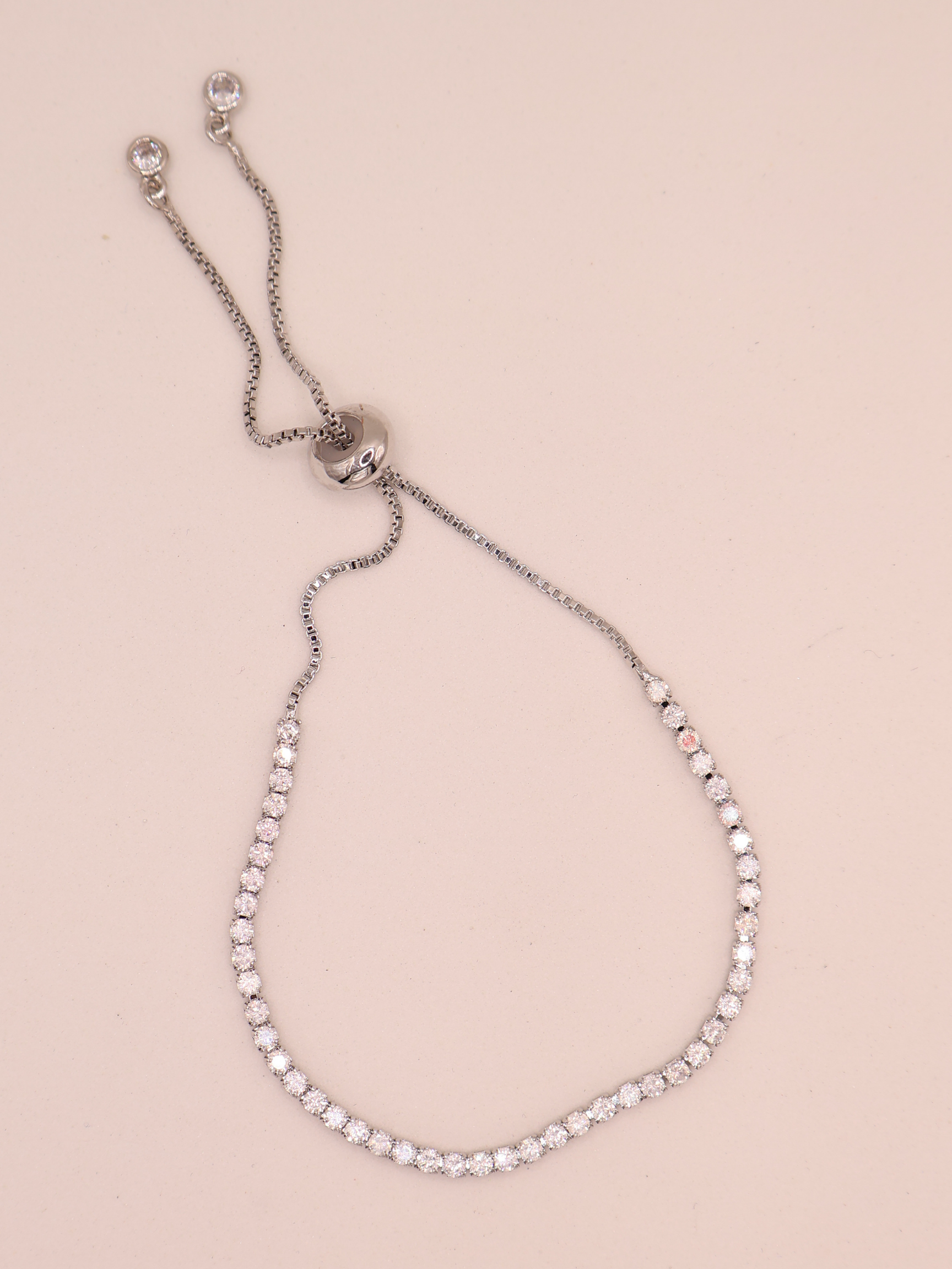 Pulsera Tenis CRISTAL PLT
