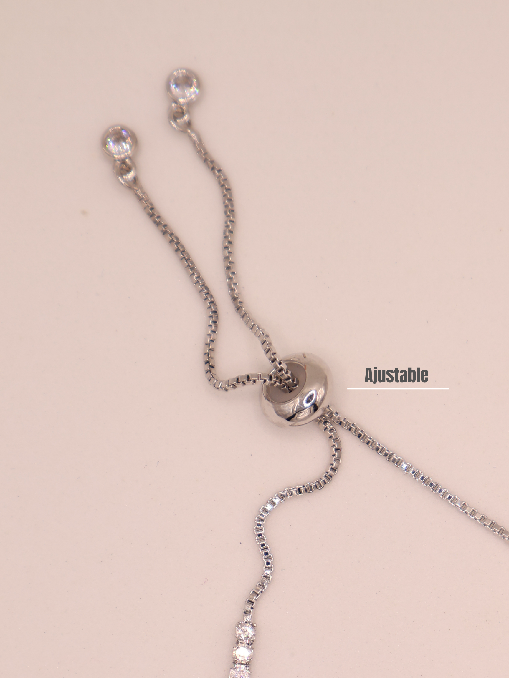 Pulsera Tenis CRISTAL PLT