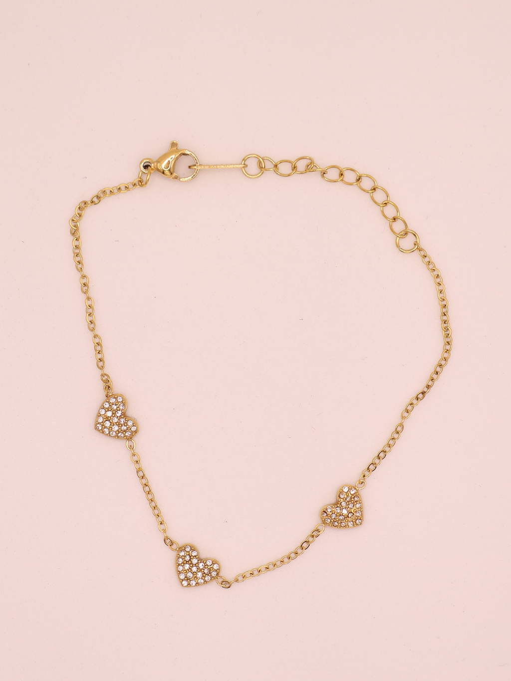 Pulsera Corazones