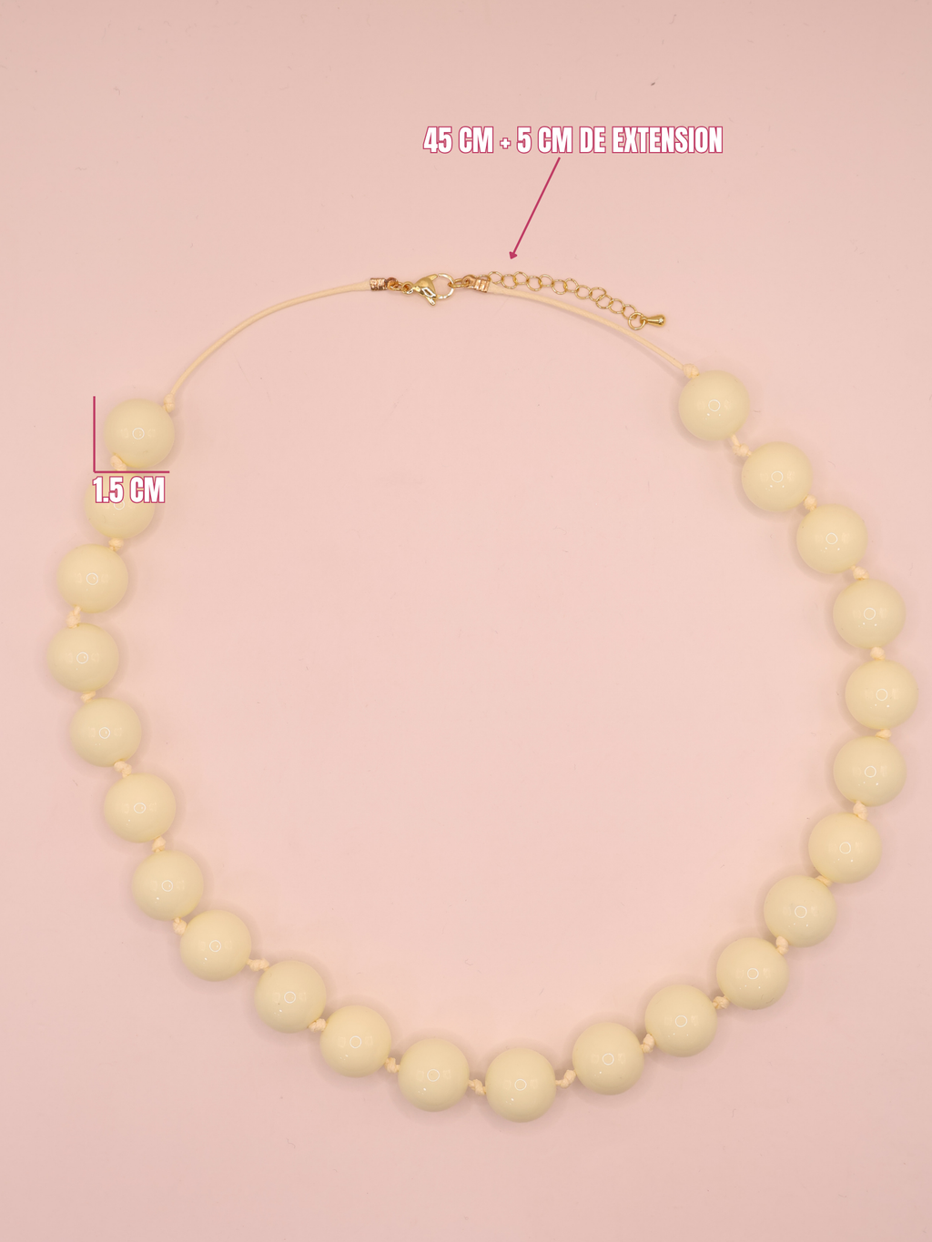 COLLAR 12 CHICLE
