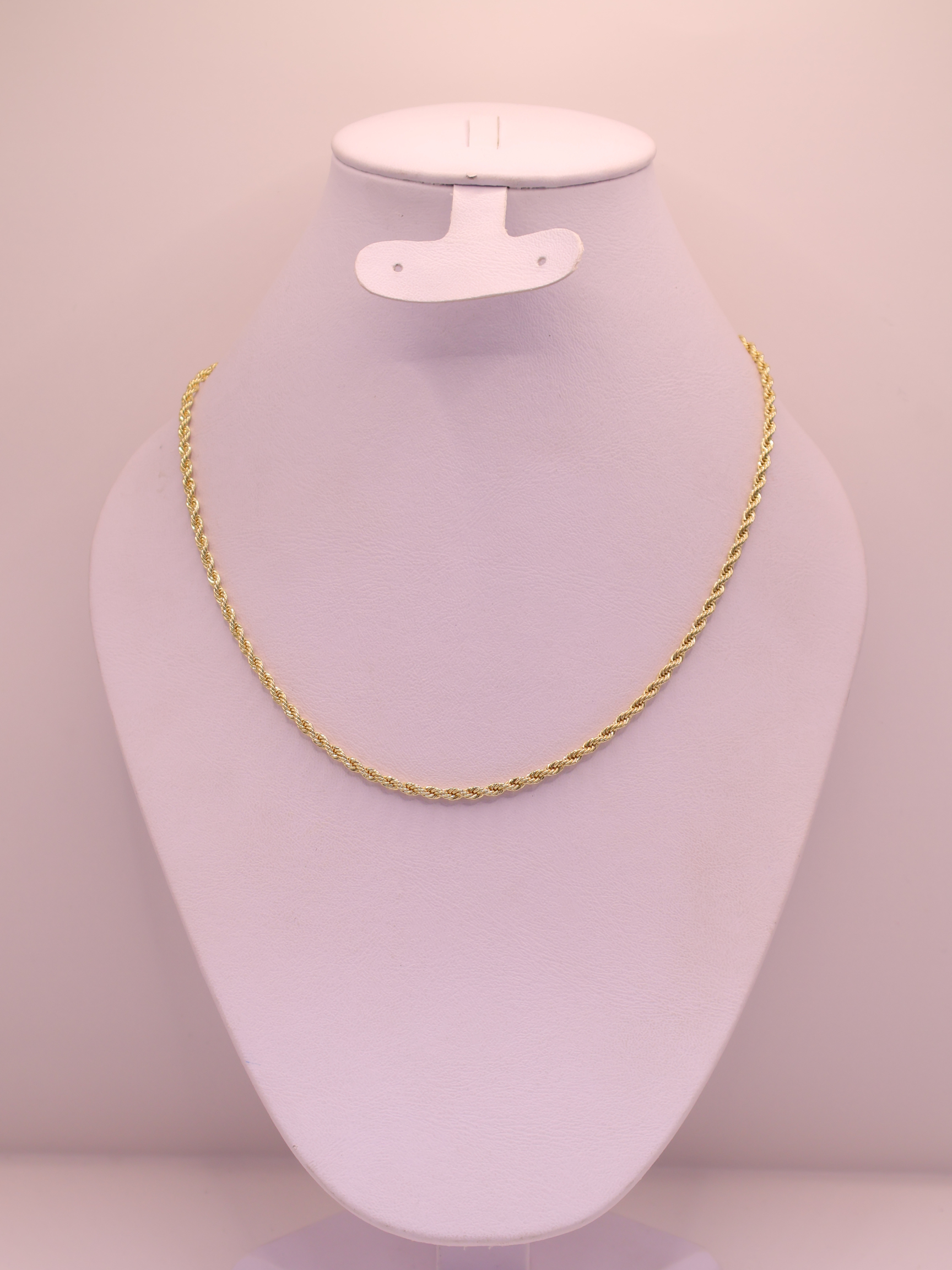 CADENA TORZAL 50 ORO LAMINADO